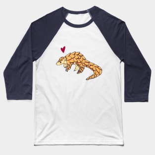 Lovely Little Pangolin Baseball T-Shirt